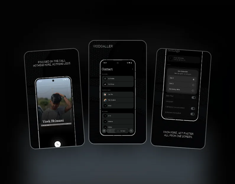 Voidcaller project by Asket Studio