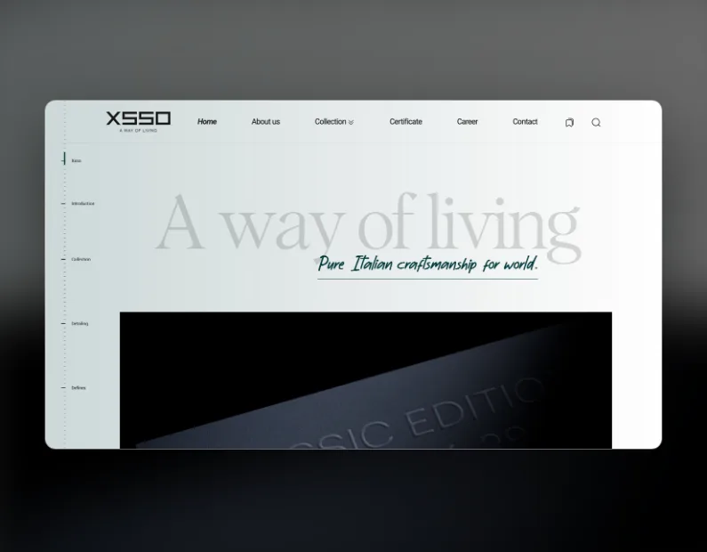 Xsso Laminate project by Asket Studio